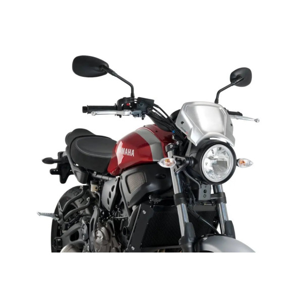 Puig Puig aluminium fly screen | silver| royal enfield interceptor 650 2018>current